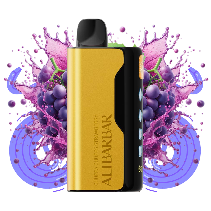 Hubba Bubba Grape - Alibarbar Ice Adjust disposable vape