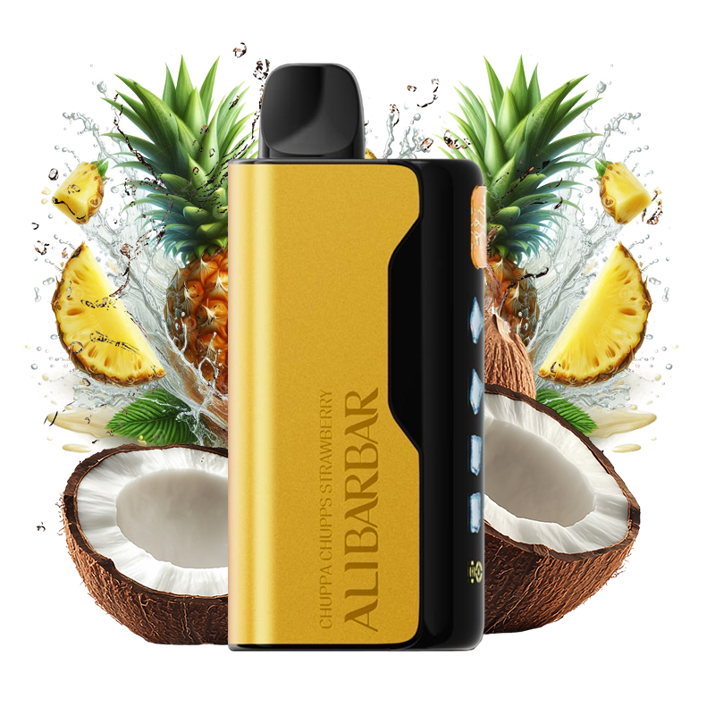 Pineapple Coconut - Alibarbar Ice Adjust disposable vape