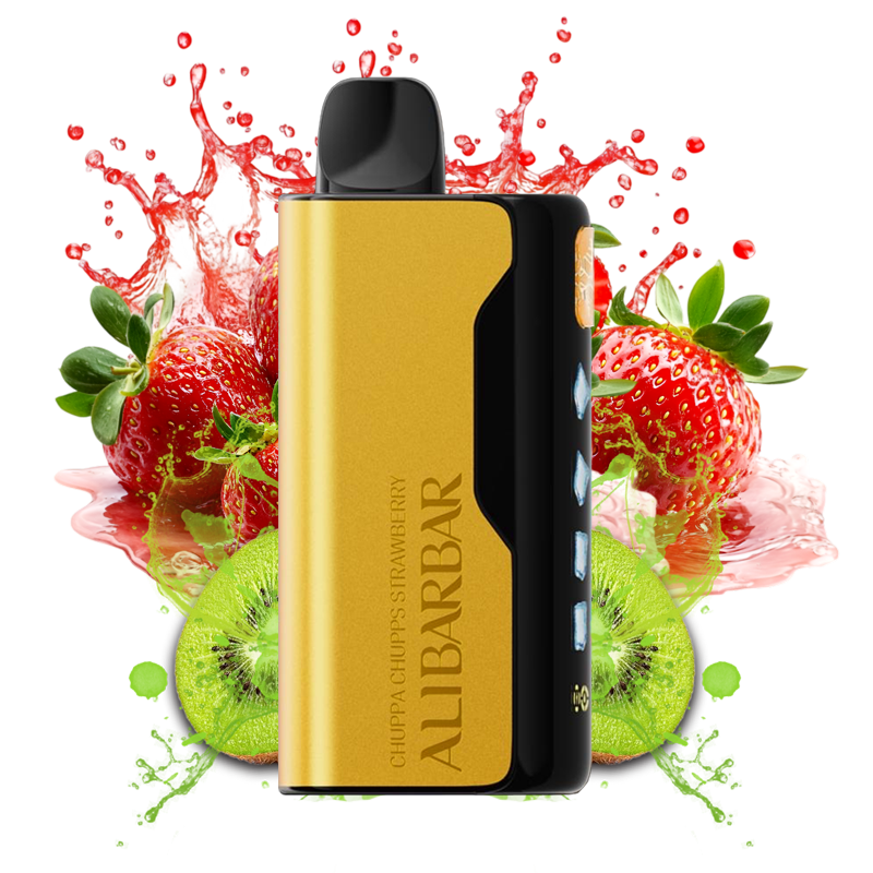 Strawberry Kiwi - Alibarbar Ice Adjust disposable vape