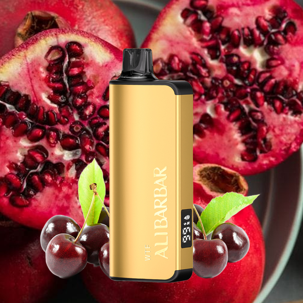 Black Pomegranate Cherry - Alibarbar Ingot disposable vape
