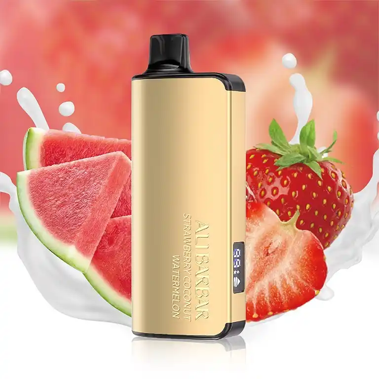 Strawberry Coconut Watermelon - Alibarbar Ingot disposable vape