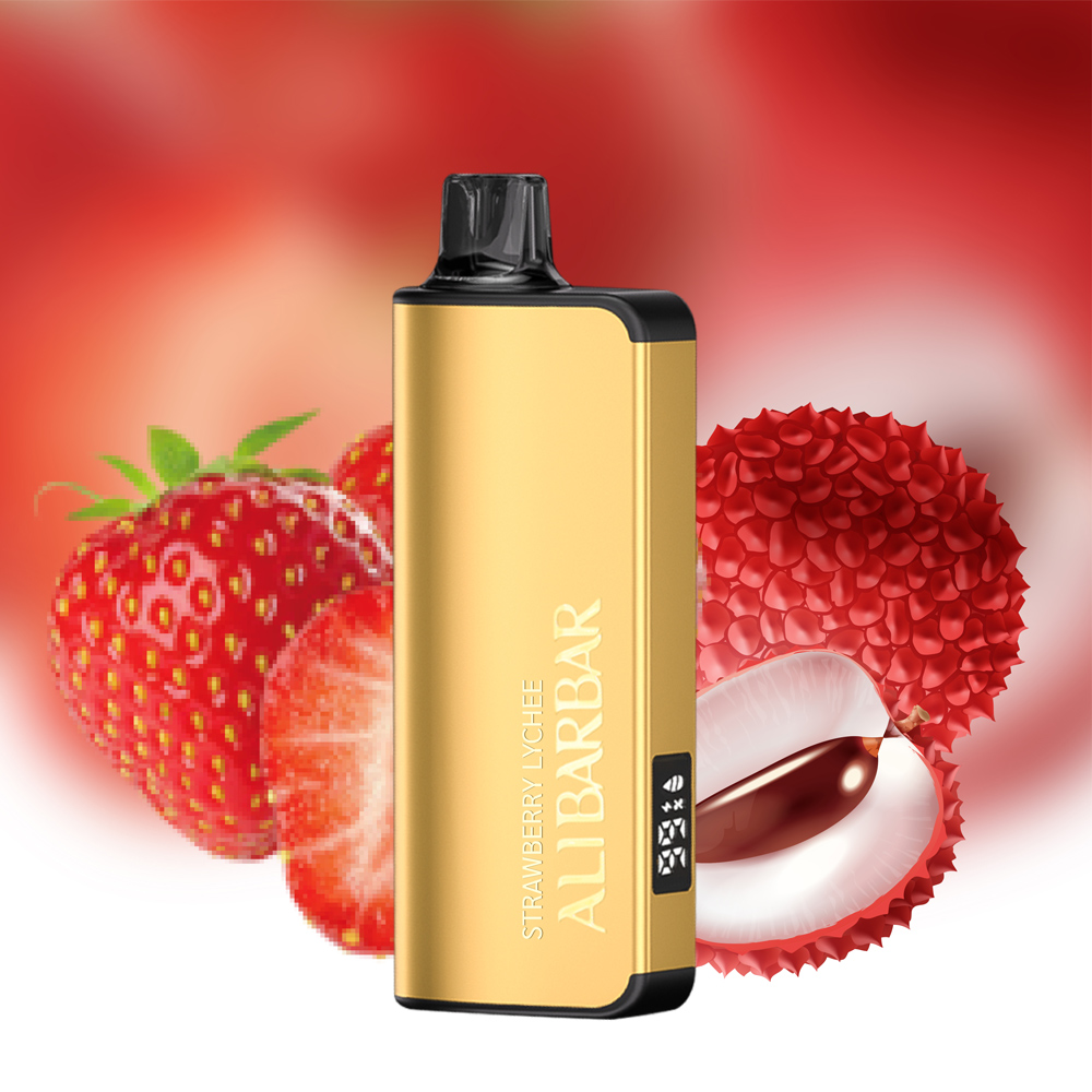 Strawberry Lychee Ice - Alibarbar Ingot disposable vape