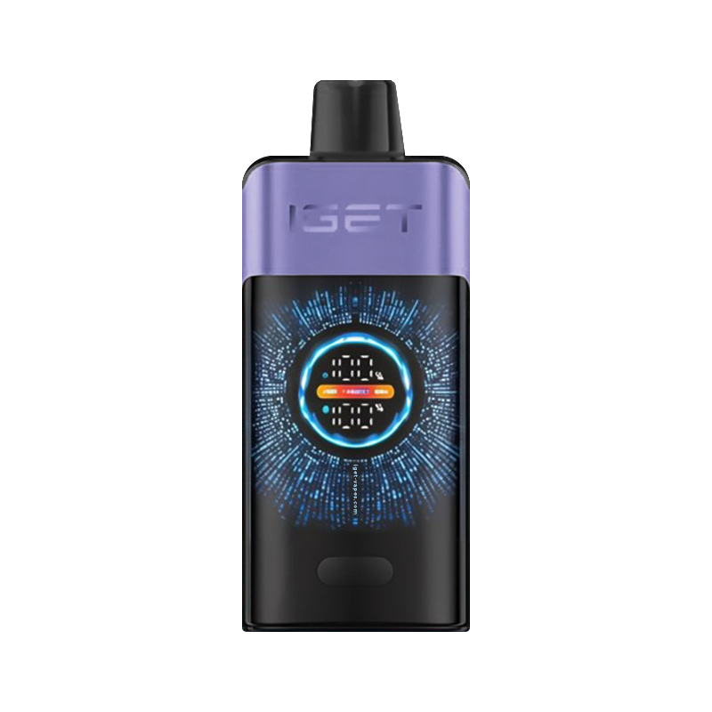 Raspberry Grape Ice - IGET One disposable vape